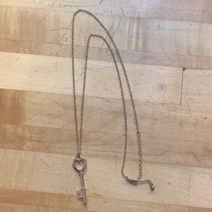 Long key necklace